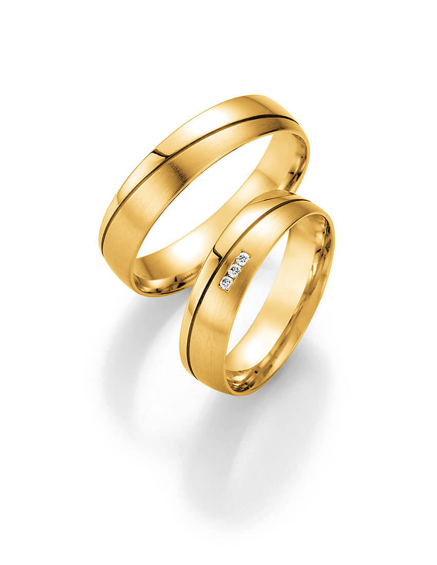 Trauringe Gelbgold ab 649,- € pro Paar