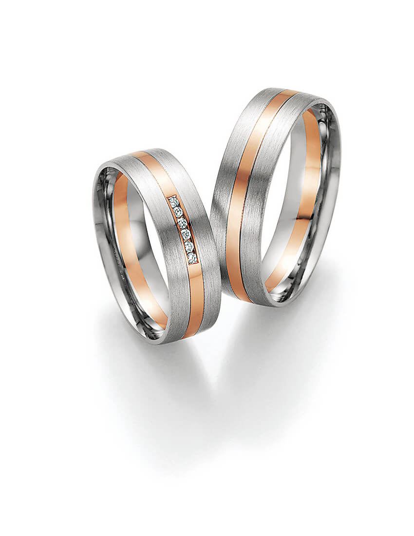 Trauringe Rose Weißgold in Berlin